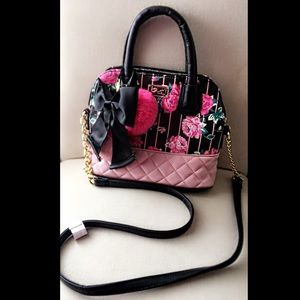 Betsey Johnson Floral Purse